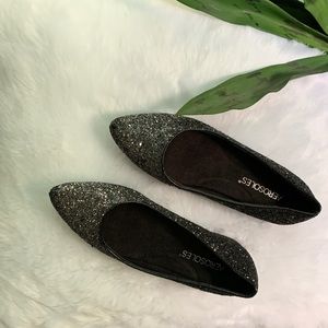 Aerosoles Glitter Ombre Flats Size 5.5